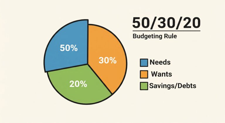 O que é a regra 50/30/20 e como aplicá-la
